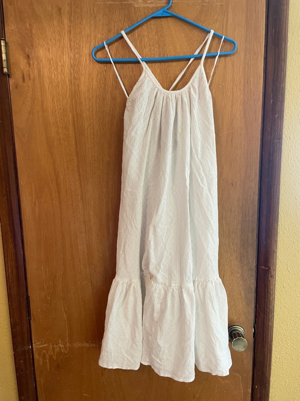 Billabong White Eyelet Maxi Dress